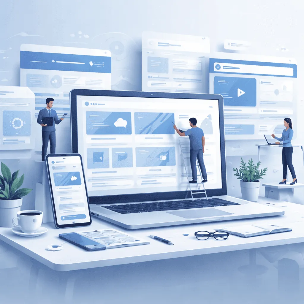 High-performance landing page design for marketing campaigns