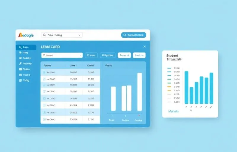 Digital report card generation and examination grading software