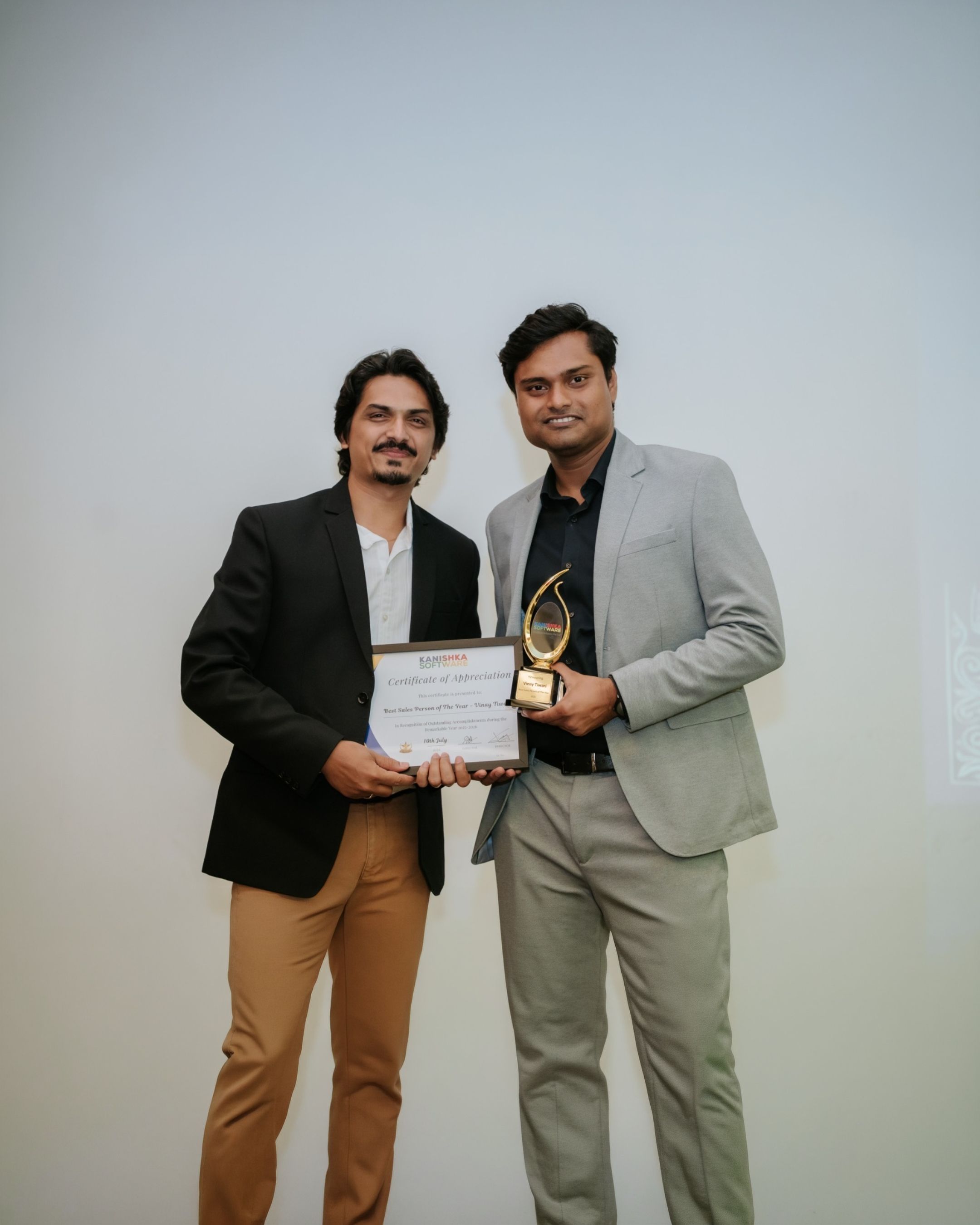 Best Sales Person of the Year