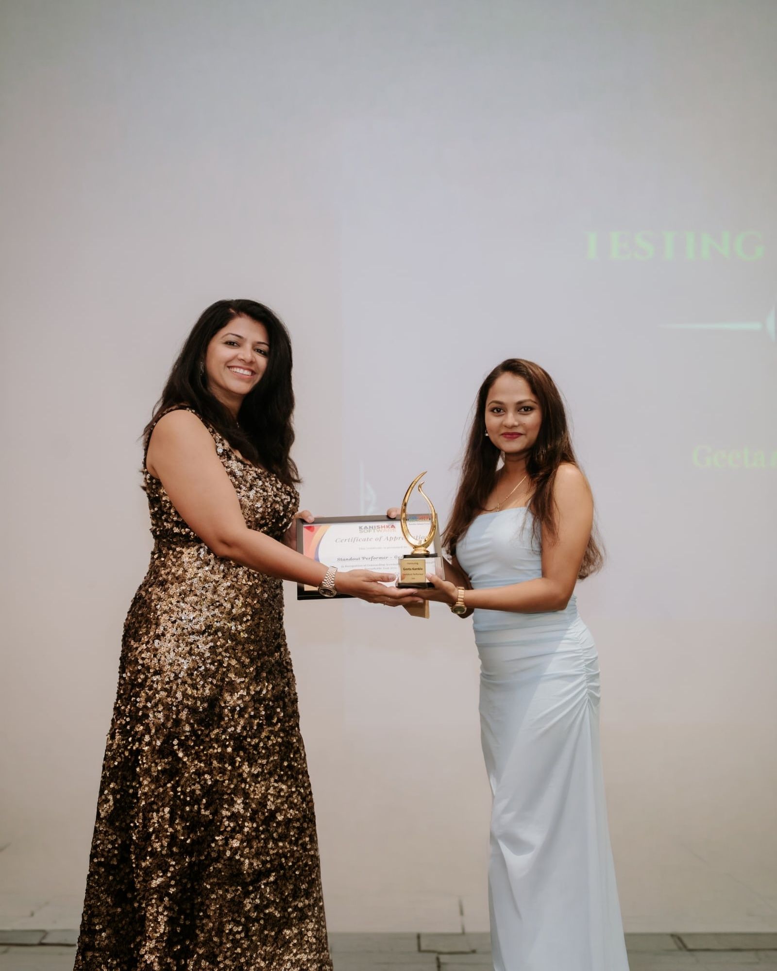 Standout Performer - Testing & Design